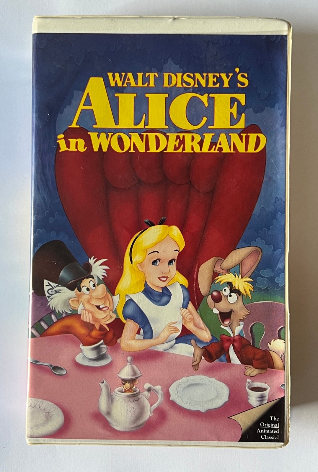 Disneys “Alice in Wonderland” Black Diamond Edition VHS Tape