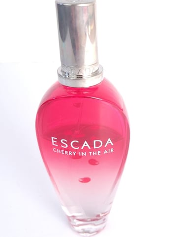 Escada Cherry In The Air Perfume Eau De Toilette Spray 3.3 fl oz./ 75% full