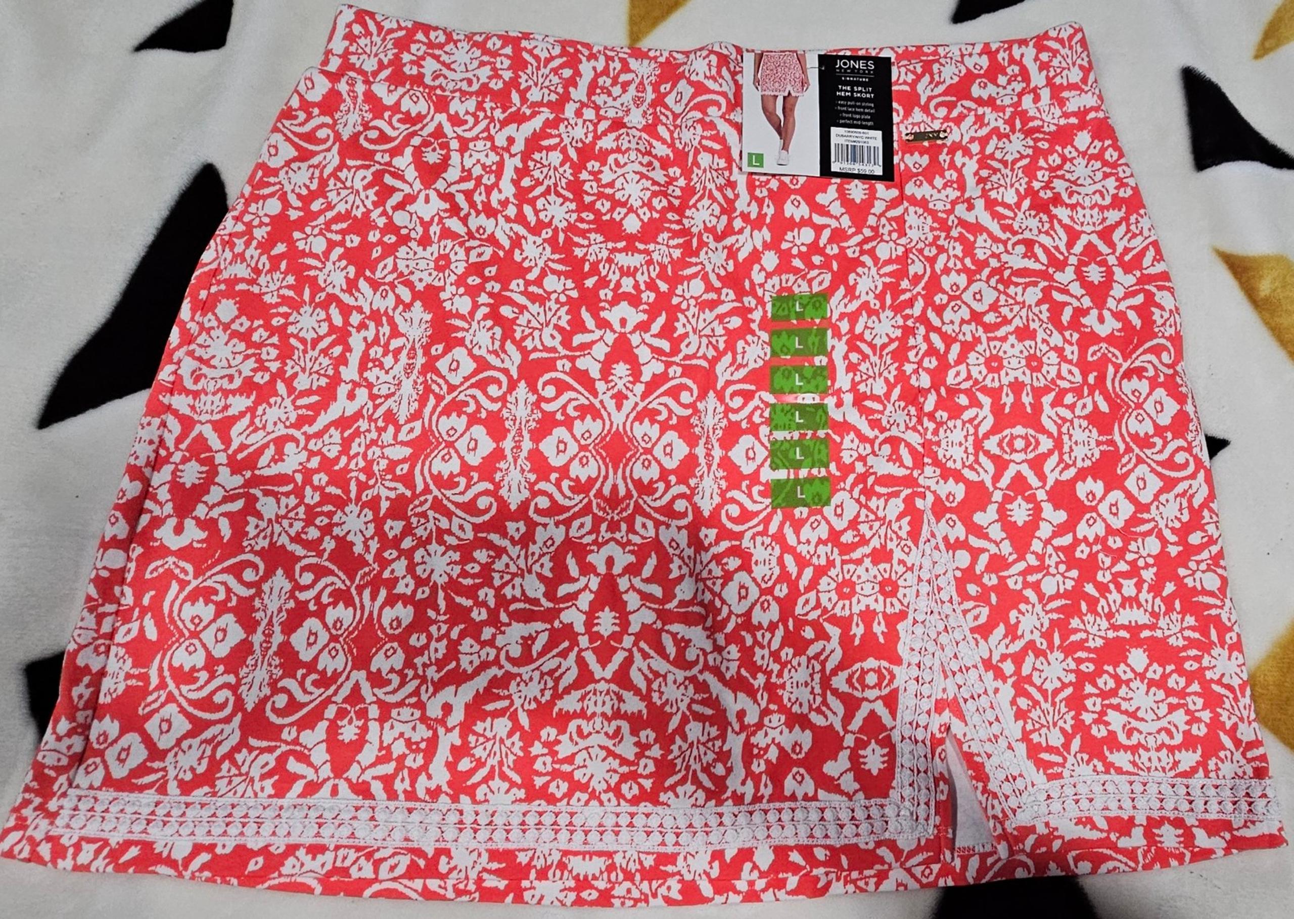 The Split Hem Skort Jones New York