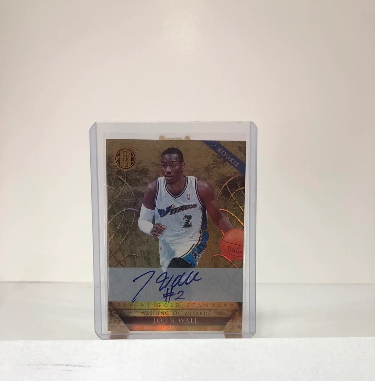 John wall Rookie Auto Gold Standard /299
