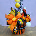 Candy Corn Halloween Centerpiece- Halloween Flower Arrangement