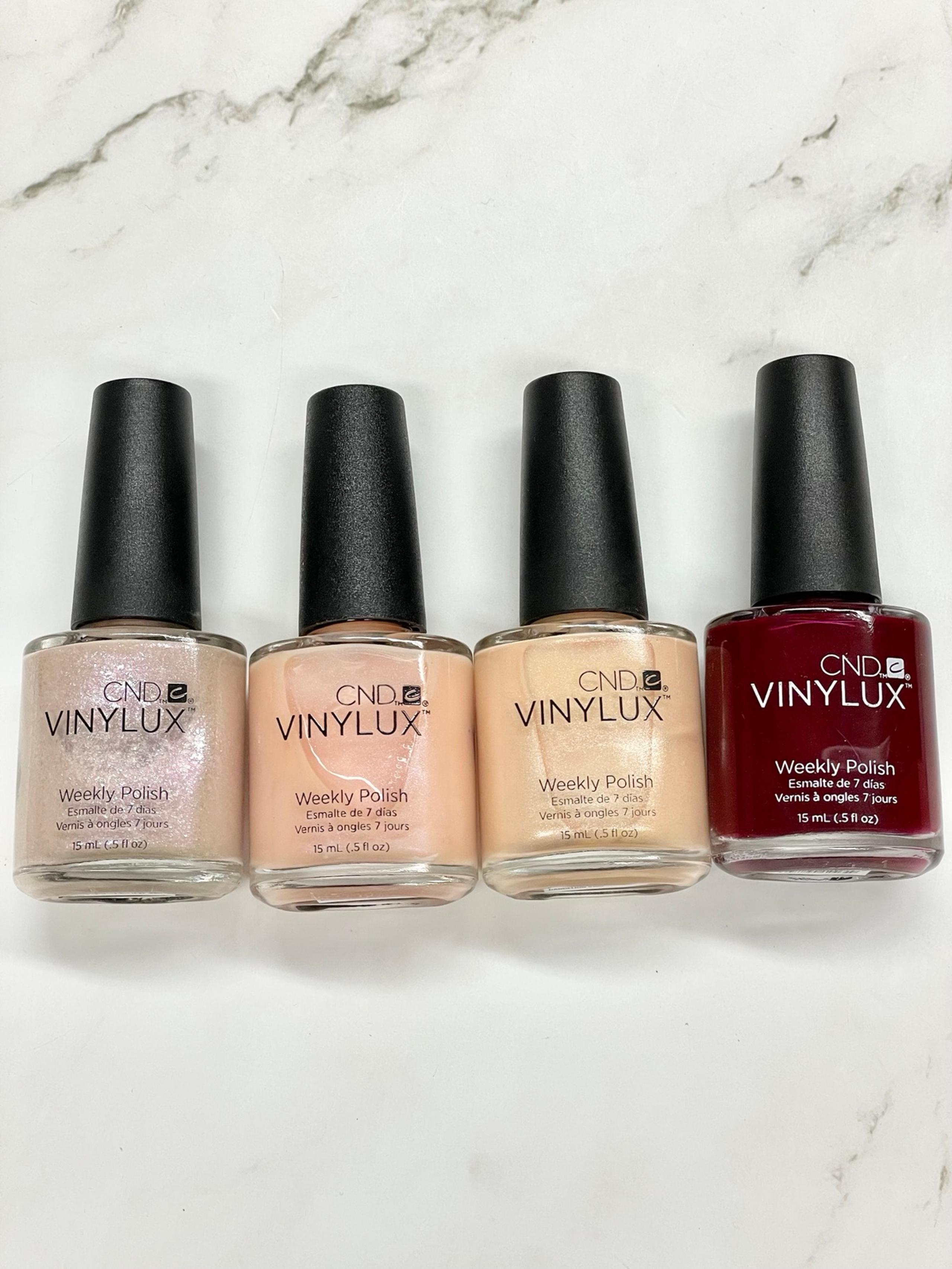 CND Vinylux Nail Polishes