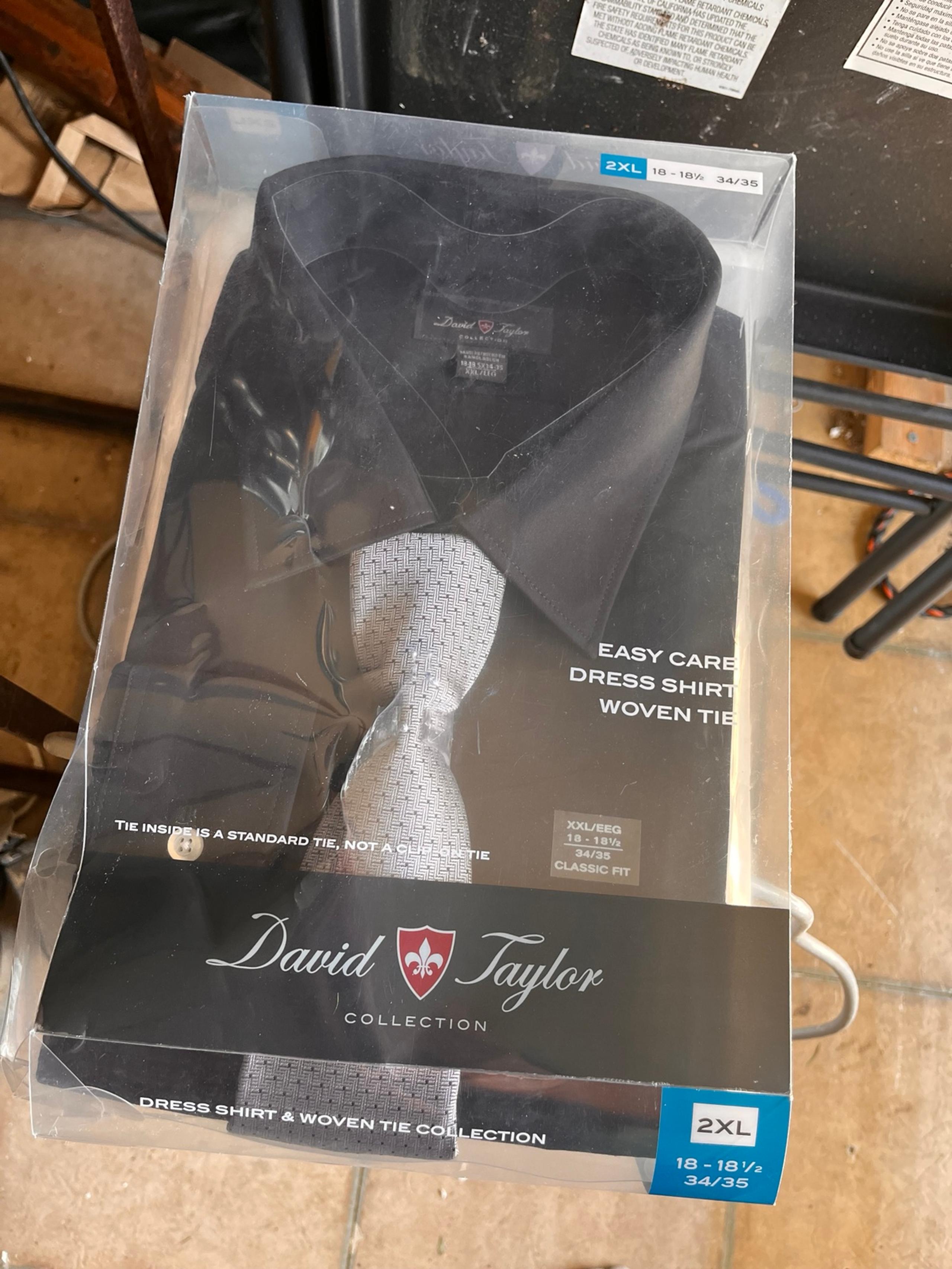 Men’s 2xl Dress Shirt • David Taylor Collection