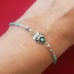 Native American Sterling Silver Bear Claw Bracelet