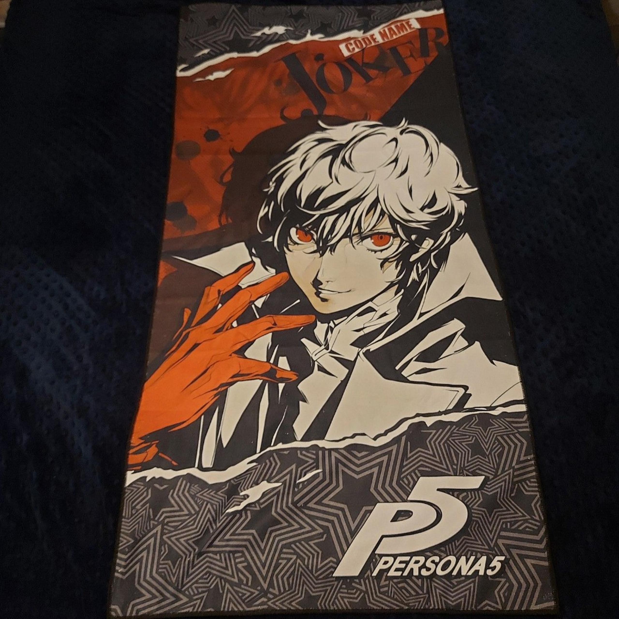 Persona 5 P5 Premium Bath Towel Sega Joker Hero Ren Amamiya