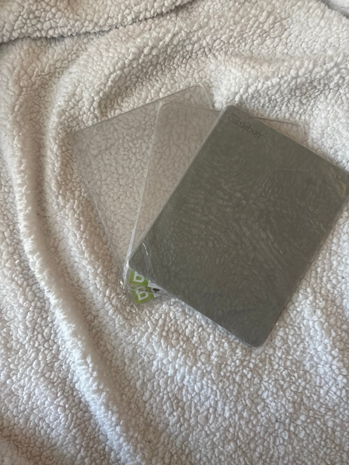 Cuttlebug replacement B plates and mat