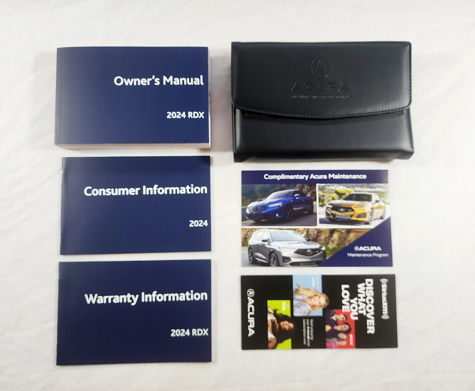 2024 Acura RDX Owner's Manual - Complete Set SH-AWD Advance A-Spec 4