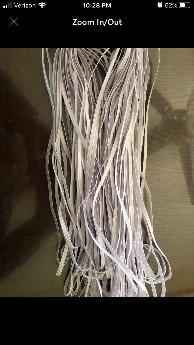 1/4 inch elastic