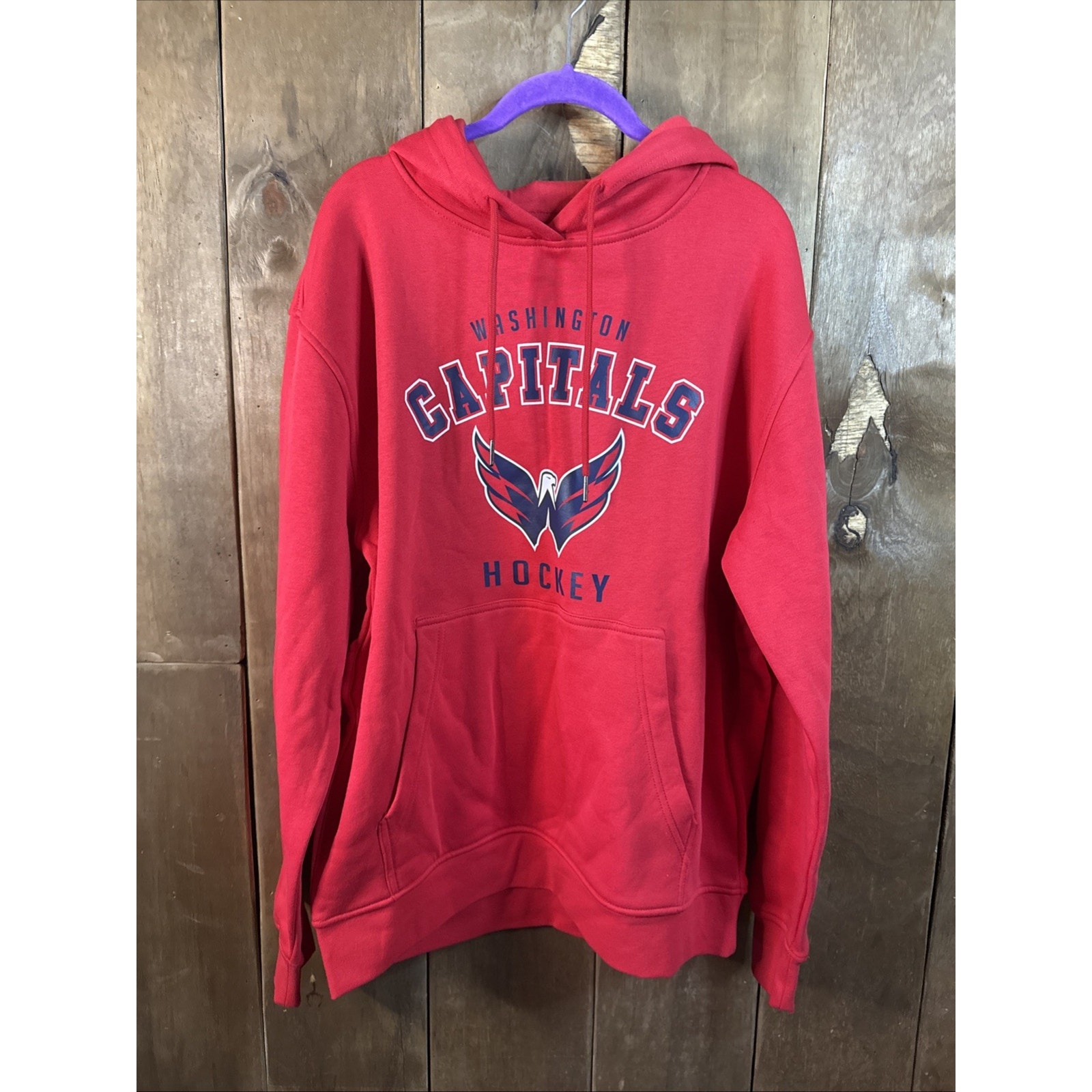 Men's Starter Washington Capitals Hockey Hoodie Large
