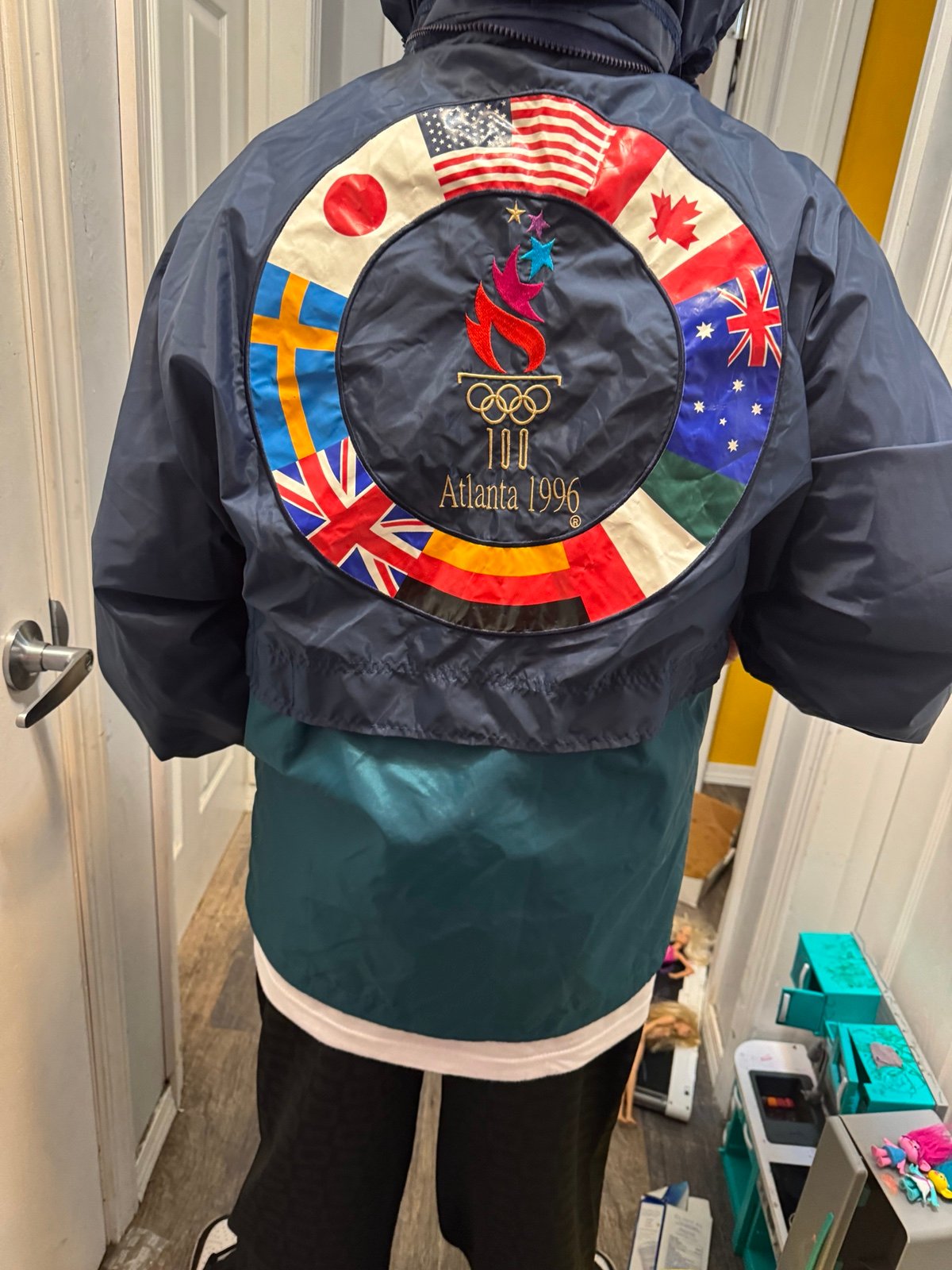 1996 men’s Atlanta Olympics windbreaker