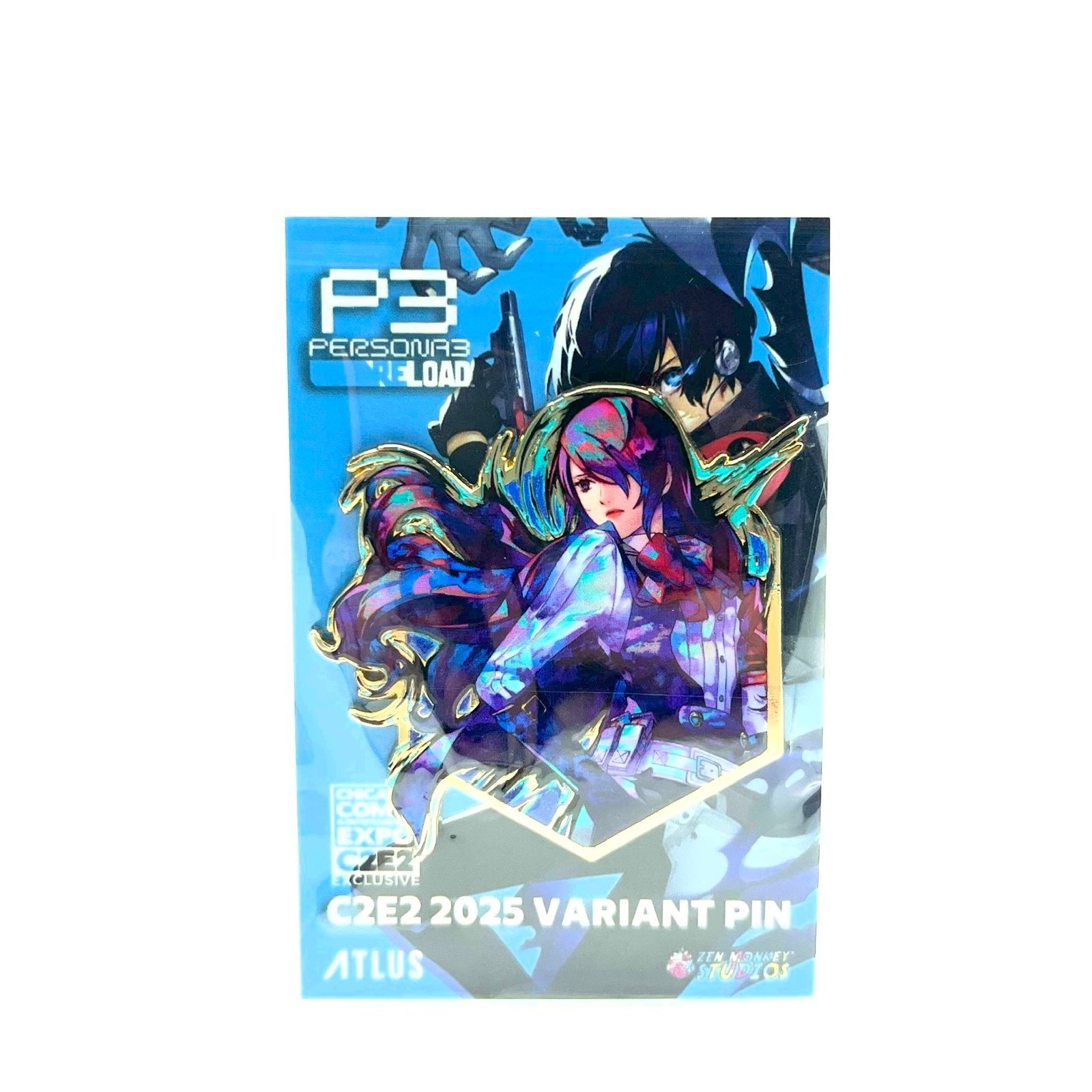 Zen Monkey Studios Painterly Series Persona 3 Reload Mitsuru Kirijo Pin LE 250