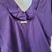 NEW Lauren Ralph Lauren Swimsuit One Piece Slimming Purple Eggplant Ruffle 16 XL