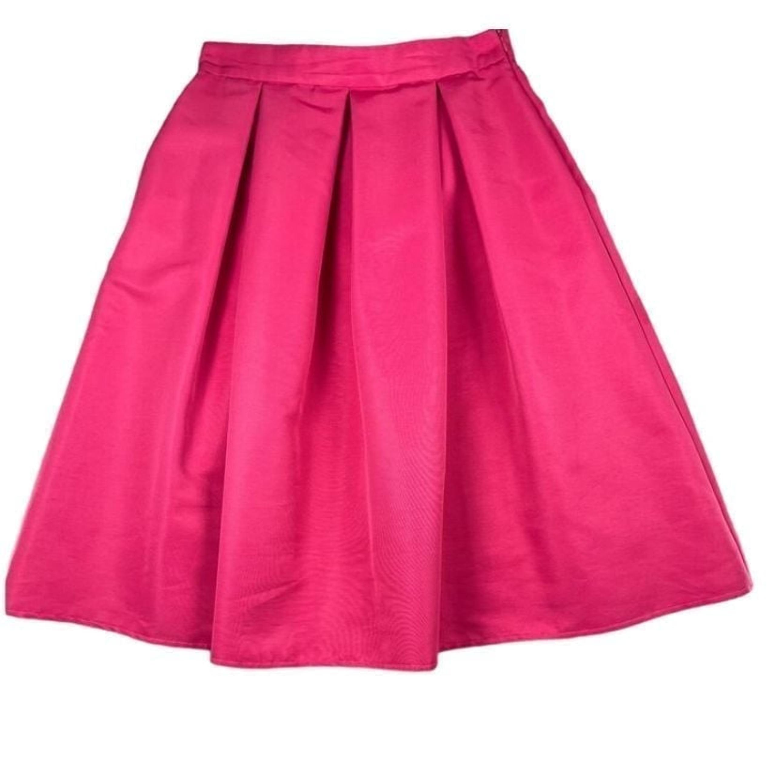 New York & Co women's sz 6 pink fit & flare skirt, A line, lined,