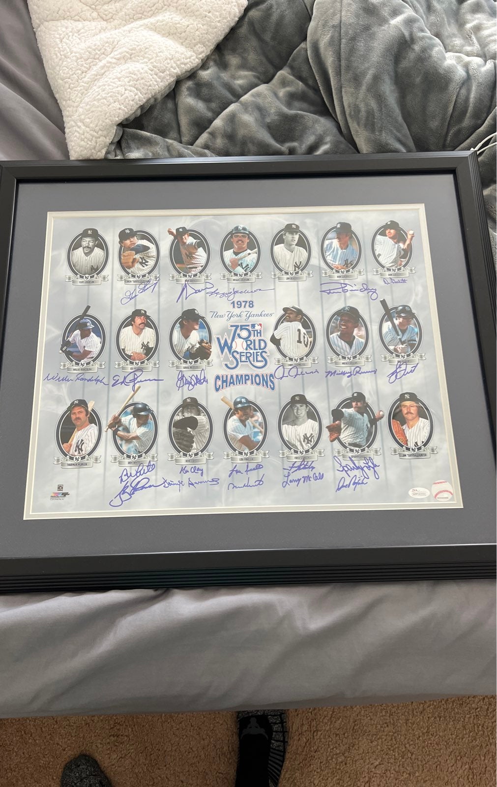 signed baseball picture