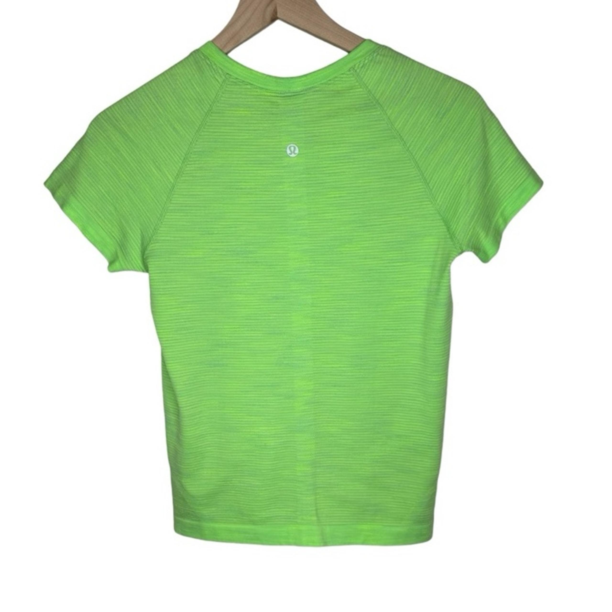 Lululemon Swiftly Short Sleeve Race Length Scream Green 6