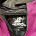 Speed and strength, ladies purple, magenta & black motorcycle jacket size small