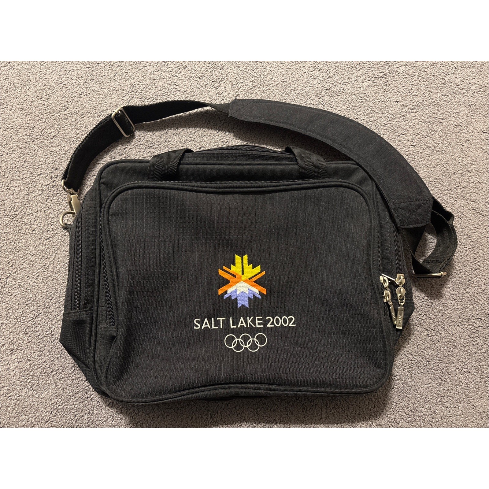 Salt Lake 2002 Olympic Over The Shoulder Laptop Bag
