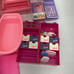 Vintage Mixed Preowned LOT Barbie Pink Furniture Bathtub Accessories Couch
