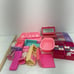 Vintage Mixed Preowned LOT Barbie Pink Furniture Bathtub Accessories Couch
