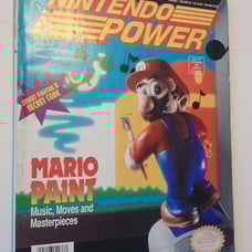 Nintendo Power Magazine 39 Mario Paint Cvr Turtles in Time Contra Force Demon Da