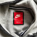 Nike Tech Gray Asymmetrical Zipper Butterfly Back Cropped Hoodie Size Small