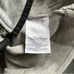 Nike Tech Gray Asymmetrical Zipper Butterfly Back Cropped Hoodie Size Small