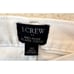 J Crew Women Mid Rise Flare Crop Jeans 32 Raw Hem Stretch White Travel