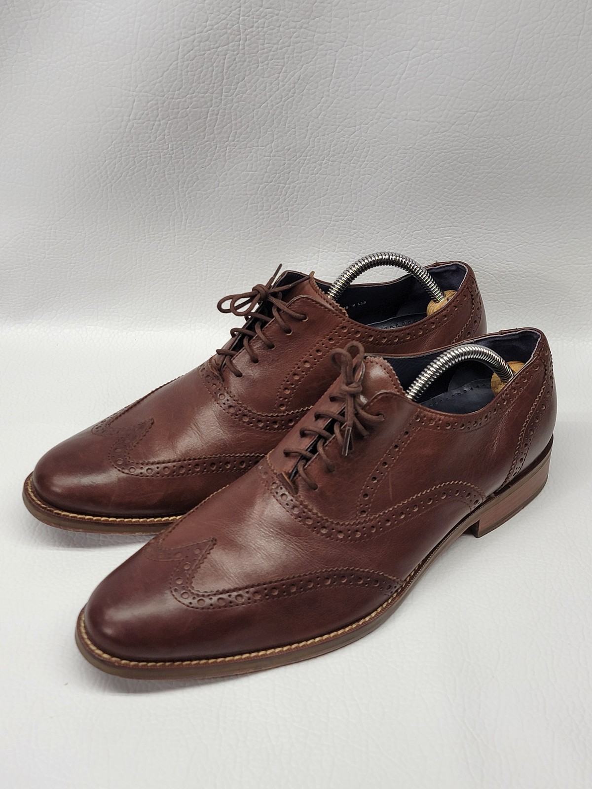 Cole Haan Air Men's Size 11M Shoes Brown Leather Wingtip Oxfords Please check o