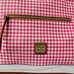 Dooney & Bourke Gingham Hobo in Pink- NEW WITH TAGS