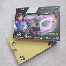 Overwatch Nerf Rivals Gun Dva Bva Bee Edition and Classic Edition BUNDLE