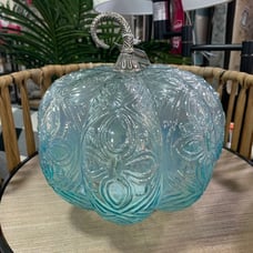 Light up Blue Green Pumpkin !