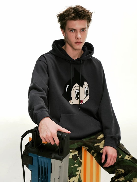BEAST - Astro Boy Oversized Loose Fit Hoodie