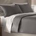 Boll & Branch Signature Organic Cotton Comforter 3pc Set. K/CK - Stone - BNIP