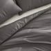 Boll & Branch Signature Organic Cotton Comforter 3pc Set. K/CK - Stone - BNIP