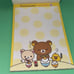 Vintage 2011 San-X Rilakkuma I Love Gohan letter pad kawaii stationery