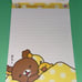Vintage 2011 San-X Rilakkuma I Love Gohan letter pad kawaii stationery