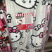 Hello Kitty Grey Bow blanket