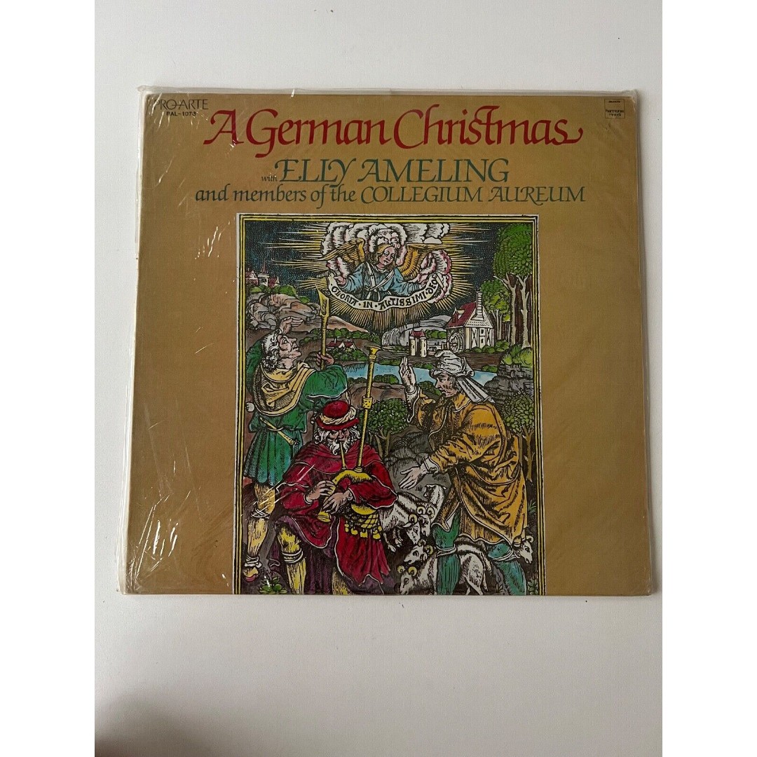 A German Christmas Elly Ameling Collegium Aureum LP Pro Arte PAL-1073 NEW SEALED