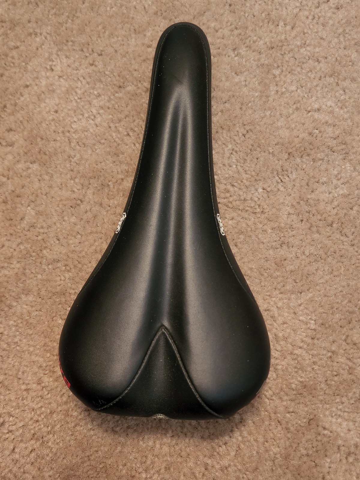 Shadow Black Bicycle Seat