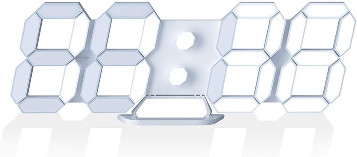 3D LED Digital Wall Clock Desk with Remote Control