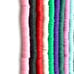 30 Strands Fimo Clay Heishi Disk Beads