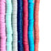 30 Strands Fimo Clay Heishi Disk Beads