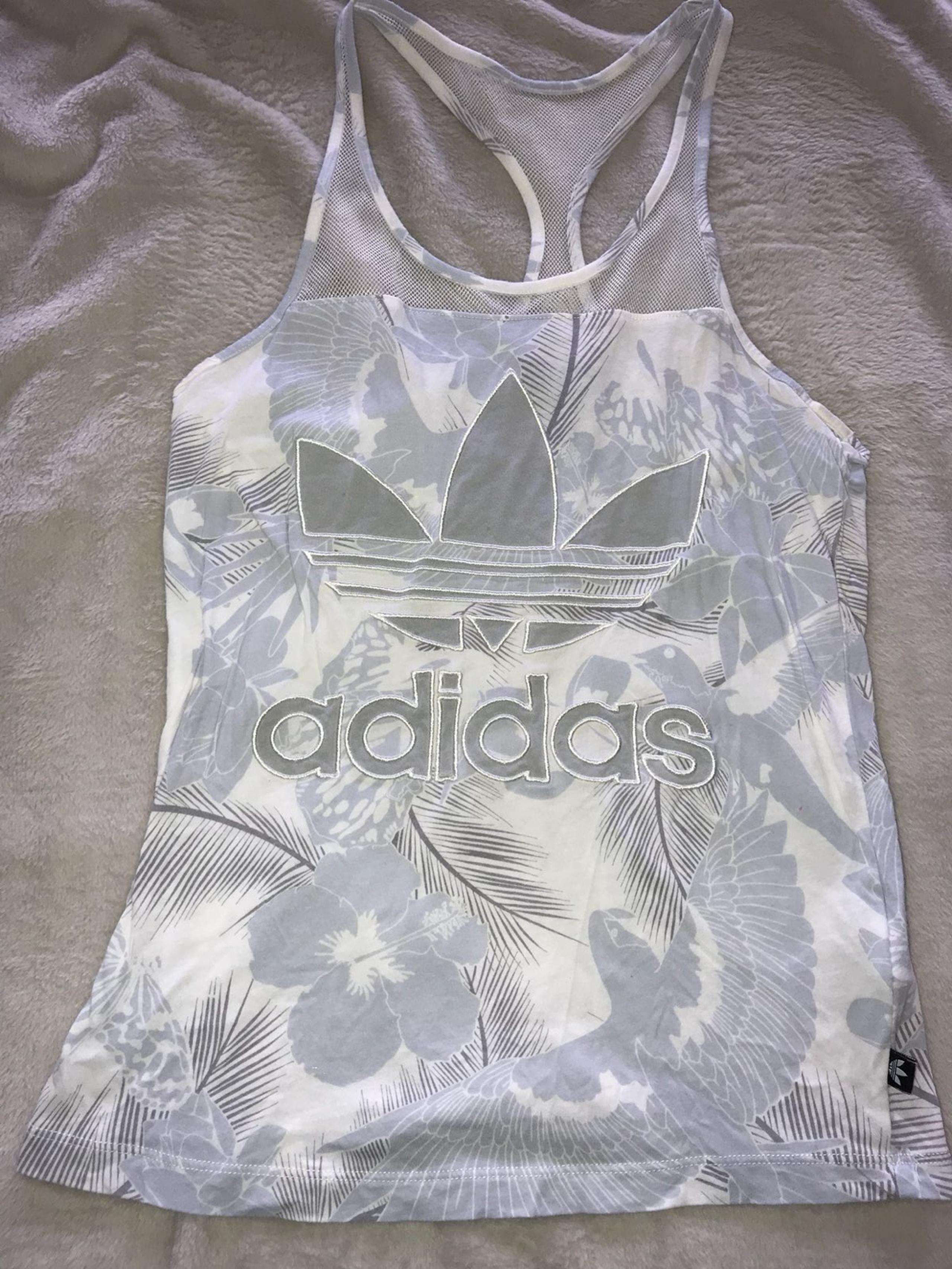 Adidas XS Tank Top Gray