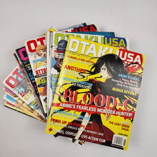 18 Vintage Otaku USA Magazine Lot Issues from 2011 2012 2013 Anime Manga Cosplay