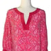 Lilly Pulitzer Pink Silk Anya Dress Border | Size 2