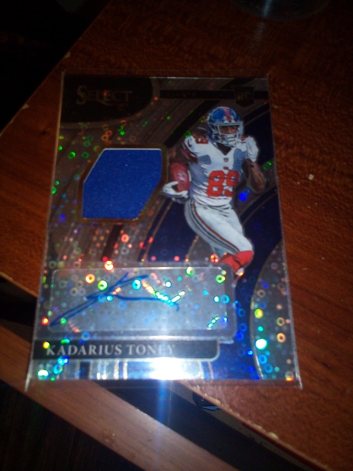 Kadarius tony rpa Disco Prizm Superbowl champ n Record holder