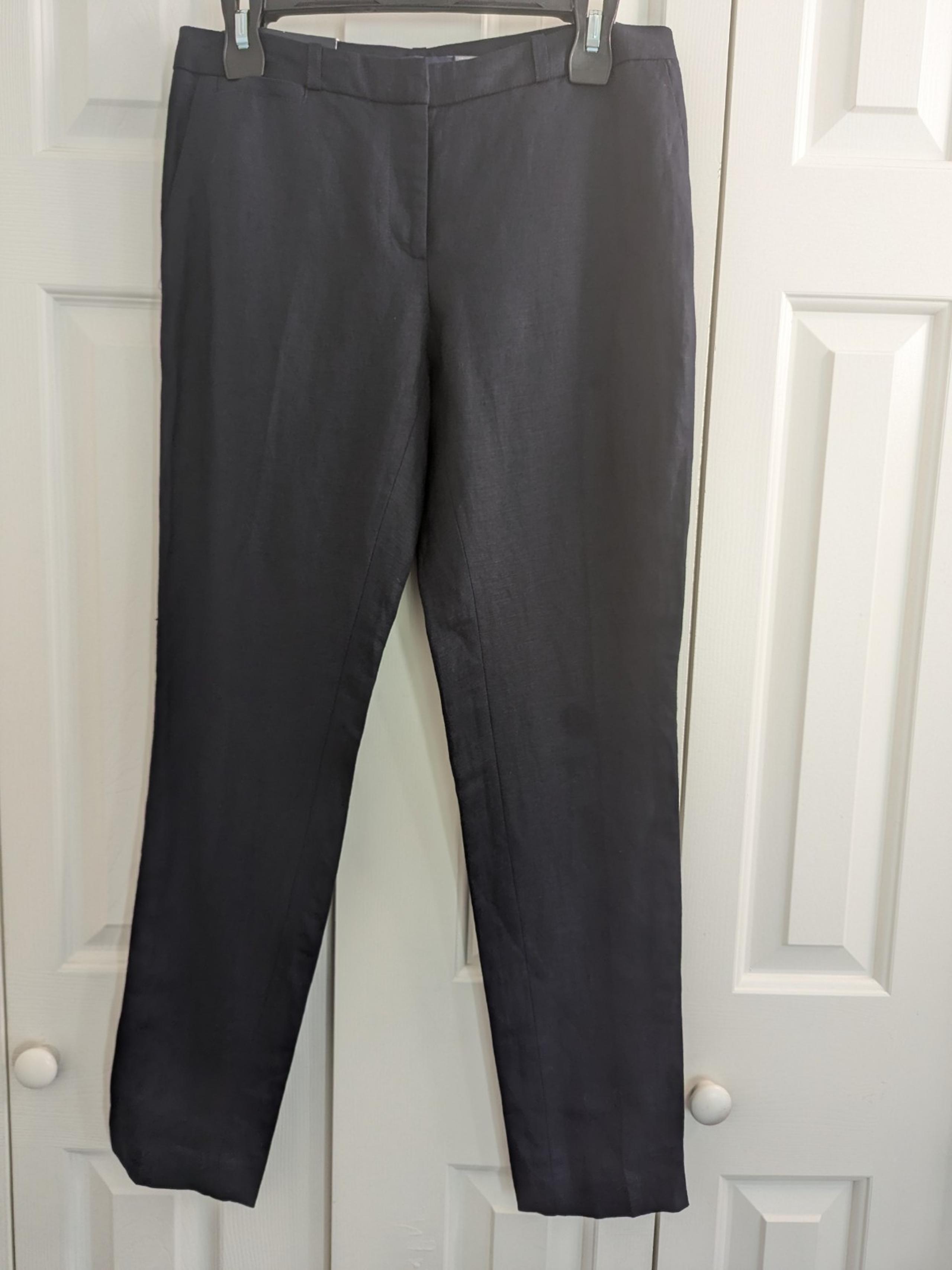 TOMMY HILFIGER Women's  Slim-Leg Ankle Pants Size 2  Navy.