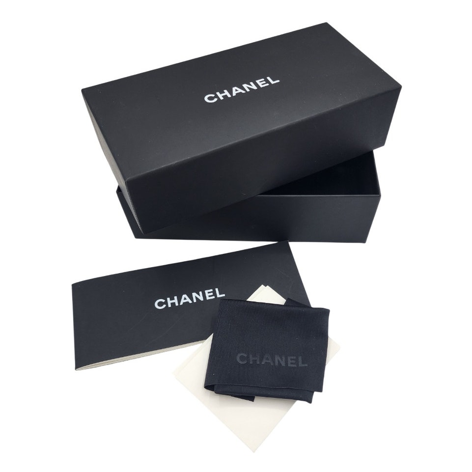 NEW CHANEL Empty Storage Box Microfiber Cleaning Cloth for Sunglasses Eyeglasses