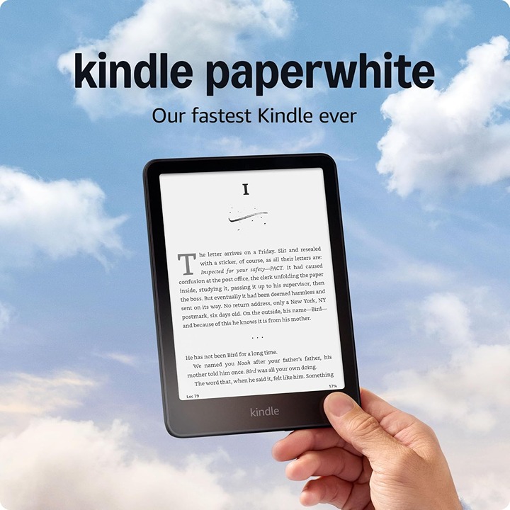 Amazon Kindle Paperwhite 12 Gen 16GB Wi-Fi 7" Black