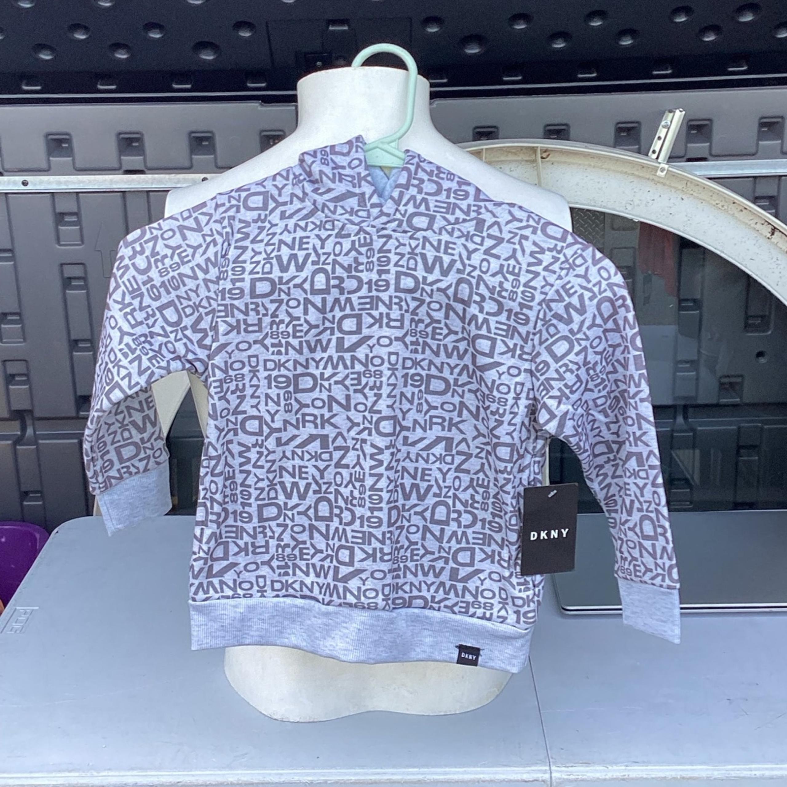 DKNY Boys Hoodie Size 4 new cozy